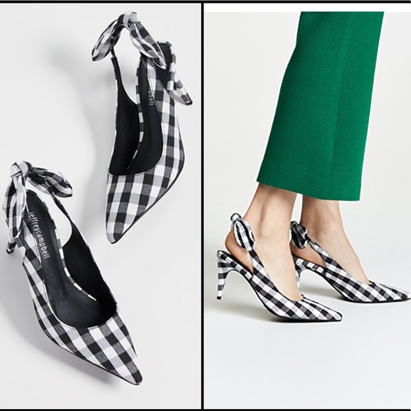 Jeffrey Campbell Shoes - Jeffrey Campbell Cindy Gingham Pumps
